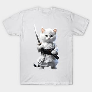 samurai cat T-Shirt